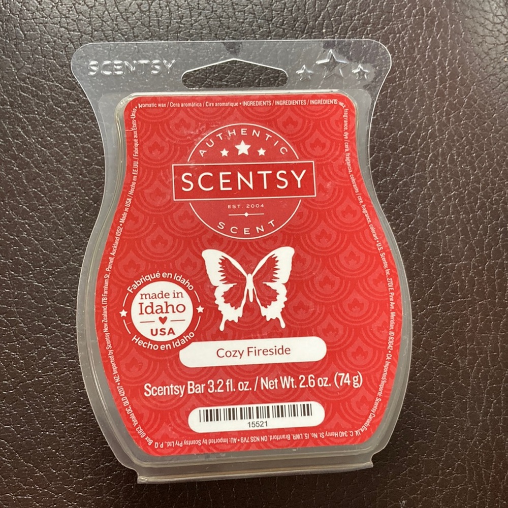 Scentsy cozy fireside wax